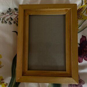 Natural Wood Photo Keepsake Box